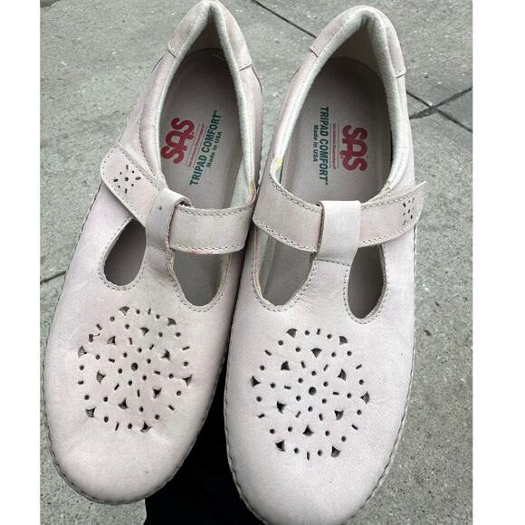 SAS Women's Willow‎ EZ Strap Walking Shoe Slip On Loafers Size 10 Pink - Picture 8 of 11